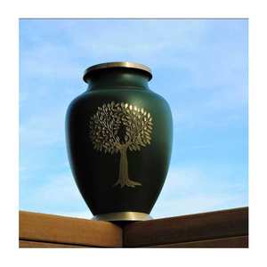 Handicrafts Cremation Urns Human Ashes Funeral <b>Supplies</b> Wholesale Metal Urn Cremation Custom Design With High Quality - Product Image 6