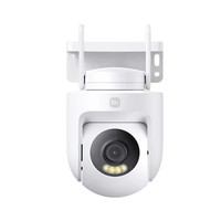   Caméra extérieure CW500, Wi-Fi double bande 6, CCTV, résolution 3K Ultra HD, caméra intelligente pour la maison, vision nocturne couleur, caméra intelligente