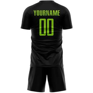Custom Mens Football Kit Professional Soccer Jersey and <b>Shorts</b> with Custom Name Lightweight Breathable Soccerwear Sports Uniform - Product Image 3