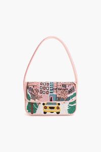 Designer Seed Bead Lady Shoulder Handbag Geometric Pattern Luxury Fashion Stud <b>Bag</b> Party Evening Purse Custom Size Autumn Single - Product Image 4