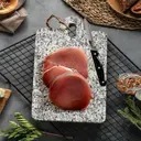 Tabla de cortar de mármol blanco y negro con tonos elegantes, perfecta para cortar, servir, hornear y Decoración de cocina moderna y elegante - Product Image 2