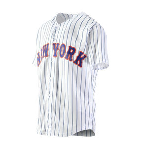 Diseña Tu Propia Camiseta de Béisbol con Logotipo Impreso, Camiseta de Béisbol de Botones Completos, Material 100% Poliéster, Camiseta de Béisbol de Buena Calidad - Product Image 1