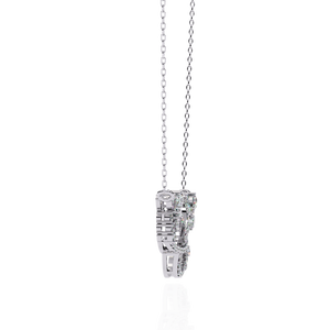 "18k Gold Diamond <b>Necklace</b> for Ladies Lab Grown Elegant & Dazzling" - Product Image 1