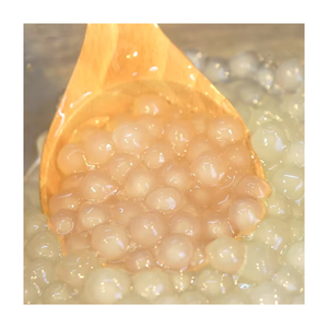 Perles de tapioca Matcha Bubble Tea-Ingrédient Alli-Boba avec saveur de caramel, garniture en gelée et poudre de thé - Product Image 5