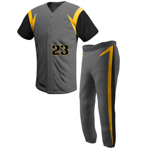 Uniforme de baseball personnalisé imprimé par sublimation 2026, faible MOQ, design personnalisé, service OEM/ODM, uniforme de baseball pour hommes - Product Image 1