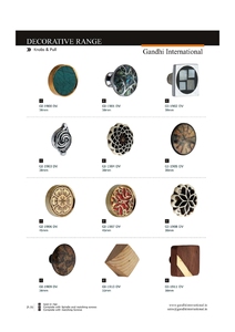 2025 dernière conception Delta qualité bouton de porte d'armoire décoratif de haute qualité pour le marché indien pour commode cuisine nouveau Design - Product Image 6