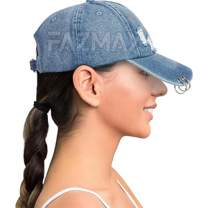 Nuevo estilo Jeans Hat Mejor calidad 100% Algodón Hecho Jeans Sombreros Más vendidos Casual Jeans Hat para adultos - Product Image 6