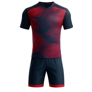 ชุดฟุตบอลคุณภาพสูงสุด 100% โพลีเอสเตอร์ เป็นมิตรกับสิ่งแวดล้อม ชุดฝึกซ้อม เสื้อฟุตบอล ชุดกีฬา ขายดี - Product Image 1