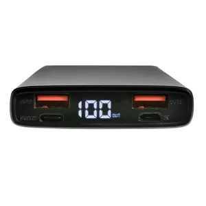 Batterie externe en aluminium personnalisable de 10 000 mAh pour le merchandising à des fins promotionnelles - Product Image 6