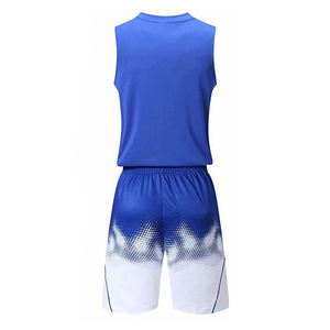 Uniforme de basket-ball respirant à séchage rapide de haute qualité grande taille nouveau design été vente en gros personnalisé pour unisexe - Product Image 6
