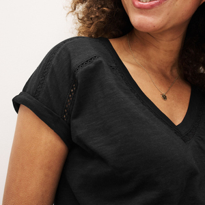 New Collection 2024 Best Quality Women's Hip Hop V-neck Chiffon Breathable Quick Dry T-shirts / Summer Hot <b>Sale</b> / Wholesale - Product Image 4