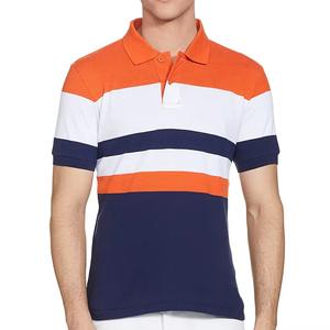 ODM fabricant de chemises de golf pour hommes impression bouffante personnalisée couleur personnalisée pressage à vapeur coton polos grande taille - Product Image 1