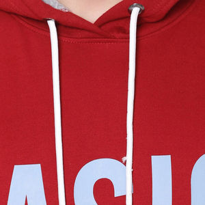 Sudadera con capucha de gran tamaño de algodón 100% ecológica para hombre con bolsillos, prendas de vestir exteriores de invierno cómodas y elegantes al por mayor - Product Image 2