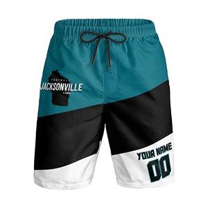 กางเกงขาสั้นบาสเก็ตบอลย้อนยุคใส่ได้ทั้งชายและหญิงกางเกงบาสเก็ตบอลสไตล์เรโทรแบบลำลองขนาดกลางใส่ได้ทั้งชายและหญิงปักชื่อแฟนๆ100% โพลีเอสเตอร์ - Product Image 4