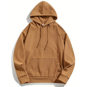 Sweat à capuche tendance en velours Sweat en velours lourd Sweat à capuche d'hiver décontracté Street wear Sportswear Velvet Hoodies - Product Image 1