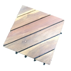 Planches de terrasse en bois d'acacia vietnamien, système d'assemblage, antidérapantes, imperméables, finition mate huilée contemporaine, solution de projet complète - Product Image 5