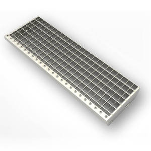 Grille en acier galvanisé à dents personnalisée, robuste, pour sol industriel/grille en acier robuste/couverture de drainage de <span class=keywords><strong>gouttière</strong></span> - Product Image 1