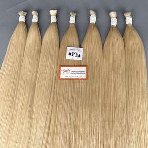 Top Qualité Prix De Gros Non Transformés Double Dessiné Vierge Blonde En Vrac Extensions de Cheveux 100% Raw Remy Cheveux Humains Du Vietnam - Product Image 2