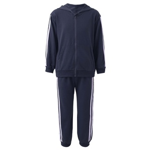 ¡Novedad de 2023! Chándal para niños, chándal para correr, chándal liso para niños y niñas con Jersey de rayas estampadas, chándal - Product Image 3