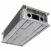 Composants robotiques CNC, automatisation industrielle, aluminium, acier inoxydable, services OEM, usinage par électroérosion à fil, boîtiers de modules d'alimentation, fabrication sur mesure