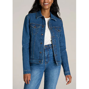 Nouvelle mode Vestes en jean pour femmes Vente pas cher Usine directe Meilleur prix Vestes en jean pour femmes à vendre - Product Image 1