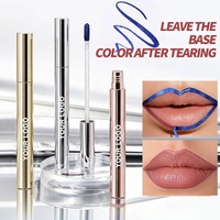 Teinte à lèvres peel-off personnalisable avec votre logo, longue tenue, waterproof, anti-transfert, rose clair, Mocha Ink, effet tatouage, rouge à lèvres, crayon à lèvres