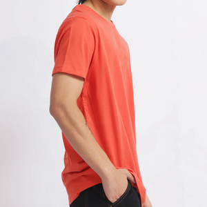 เสื้อยืดแขนสั้นผ้านุ่มพิเศษสำหรับผู้ชายเสื้อยืด250gsm ผ้าฝ้าย100% ใส่สบาย - Product Image 3