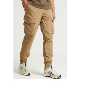 Pantalones Cargo Casuales de Cintura Alta con Frente Plano y Múltiples Bolsillos para Hombre, de Secado Rápido y Transpirables, Proveedor de BD - Product Image 2