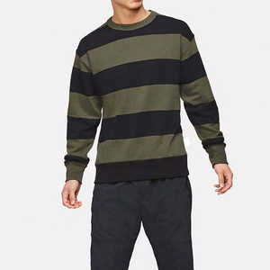 Sudadera de Felpa de Algodón Lisa Unisex al por Mayor, Logotipo Personalizado, Básica, Cuello Redondo, Sudadera para Hombre - Product Image 5