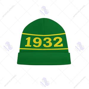 Chi Eta phi หมวกอะคริลิคถักนิตติ้งใส่ได้ทั้งชายและหญิง, หมวกบีนนี่กลางแจ้งให้ความอบอุ่นสำหรับฤดูหนาว100% - Product Image 2