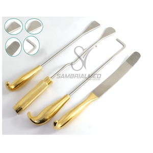 Dissecteurs de poitrine MacCollum Dingman Spatule Ensemble de 4 pièces Instruments de chirurgie plastique manuels - Product Image 1