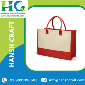 ถุงผ้าปอถักแบบเป็นมิตรต่อสิ่งแวดล้อมกระเป๋าใส่ของมีพร้อมปรับแต่งโลโก้สีตามต้องการ - Product Image 2