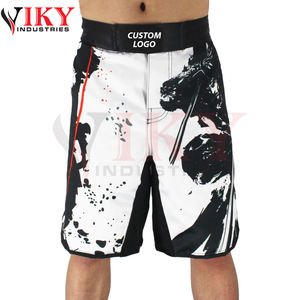 Viky Industries-pantalones cortos de artes marciales para hombre, Shorts clásicos de alta calidad, Muay Thai, Lucha, venta al por mayor - Product Image 3