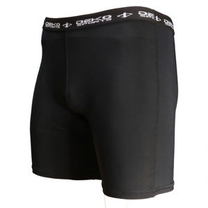 Men's Casual Mid Waist <b>Tights</b> Wholesale Compression Solid Exercise Shorts for Basketball Jogging Running Sports Drawstring - Product Image 4