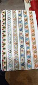 Custom Made with Mirror Work Machine Embroidered Ribbons & Laces in Various Designs & Colours for Wedding Dresses - Product Image 4