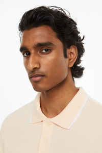 Chemise d'été pour homme en maille unie respirante, brodée, à manches courtes, séchage rapide, personnalisable en gros - Product Image 5