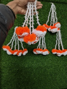 Bouquets de fleurs beau lys Marigold pour l'indépendance jour école Collage bureau décor fleurs fleur fête mariage décor à la maison - Product Image 3