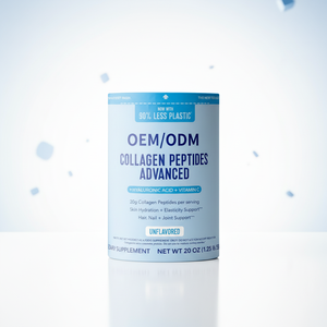ผงคอลลาเจนเปปไทด์ OEM สำหรับผู้ใหญ่ อาหารเสริมสำหรับนักกีฬา ผสมกรดไฮยาลูโรนิกและวิตามินซี ช่วยบำรุงกระดูกและข้อ - Product Image 2