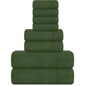 Serviettes de bain luxueuses en coton d'Inde Serviettes de plage écologiques et élégantes à absorption rapide - Product Image 4