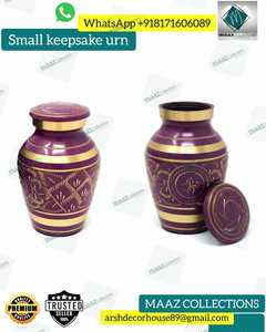 Urna de recuerdo de Diamante Negro Premium, Mini suministros funerarios de Metal de alta calidad, lugar de descanso para niños/bebés/cenizas infantiles - Product Image 3