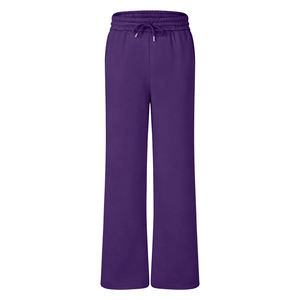 Pantalon de survêtement ample en molleton personnalisé avec broderie, pantalon de survêtement ample en coton, pantalon de survêtement ample pour femmes, pantalon de survêtement ample à jambes larges pour femmes - Product Image 3