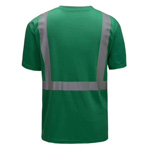 Hola Vis ignífugo de secado rápido ligero Unisex manga corta ropa de trabajo camiseta a prueba de polvo seguridad construcción ropa de trabajo - Product Image 3