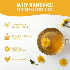 ชาดอกแดนดิไลออนแบบซอง ยี่ห้อ HANDPICK บรรจุ 100 ซอง - Product Image 2