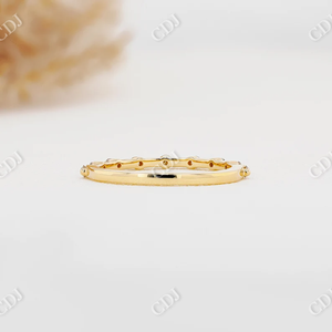 ที่มีคุณภาพสูงทองธรรมชาติเพชรแต่งงานวงยอดขาย14พันแข็งทองวงขายทั้งที่กำหนดเองที่ดีที่สุดผู้ผลิตขาย - Product Image 3