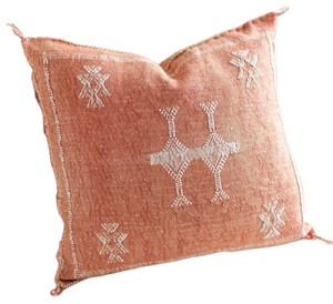 Wholesaler Moroccan Cactus Silk Handmade Decorative Pillow <b>Cushion</b> <b>Covers</b> Decorative Home Cactus Silk Cotton Kelim <b>Cushions</b> - Product Image 1