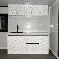 Nouvelle conception de maison conteneur modulaire préfabriquée de luxe avec extension coulissante pour l'aménagement extérieur