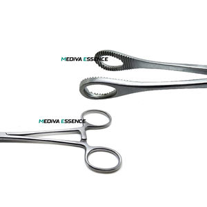 คีมหนีบฟองน้ำฟอร์สเตอร์สเตอร์สแตนเลสอุปกรณ์ผ่าตัดตรง - Product Image 3