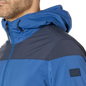 Chaquetas cortavientos de moda para hombres Chaquetas impermeables y a prueba de viento de lona suave para lluvia al aire libre - Product Image 3