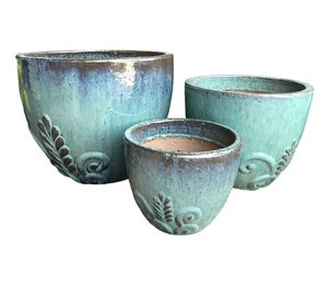 [Leo Nguyen Le] - Vente en gros de pots en céramique pour plantes d'intérieur/extérieur, pots à fleurs, décoration pour la maison/le jardinage - Product Image 1