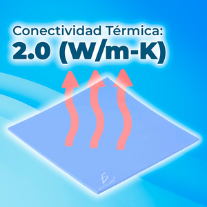 Tappetino Riscaldante in Silicone Blu 2 W/mK con Tubi di Calore da 1 mm - Categoria Prodotto - Product Image 1